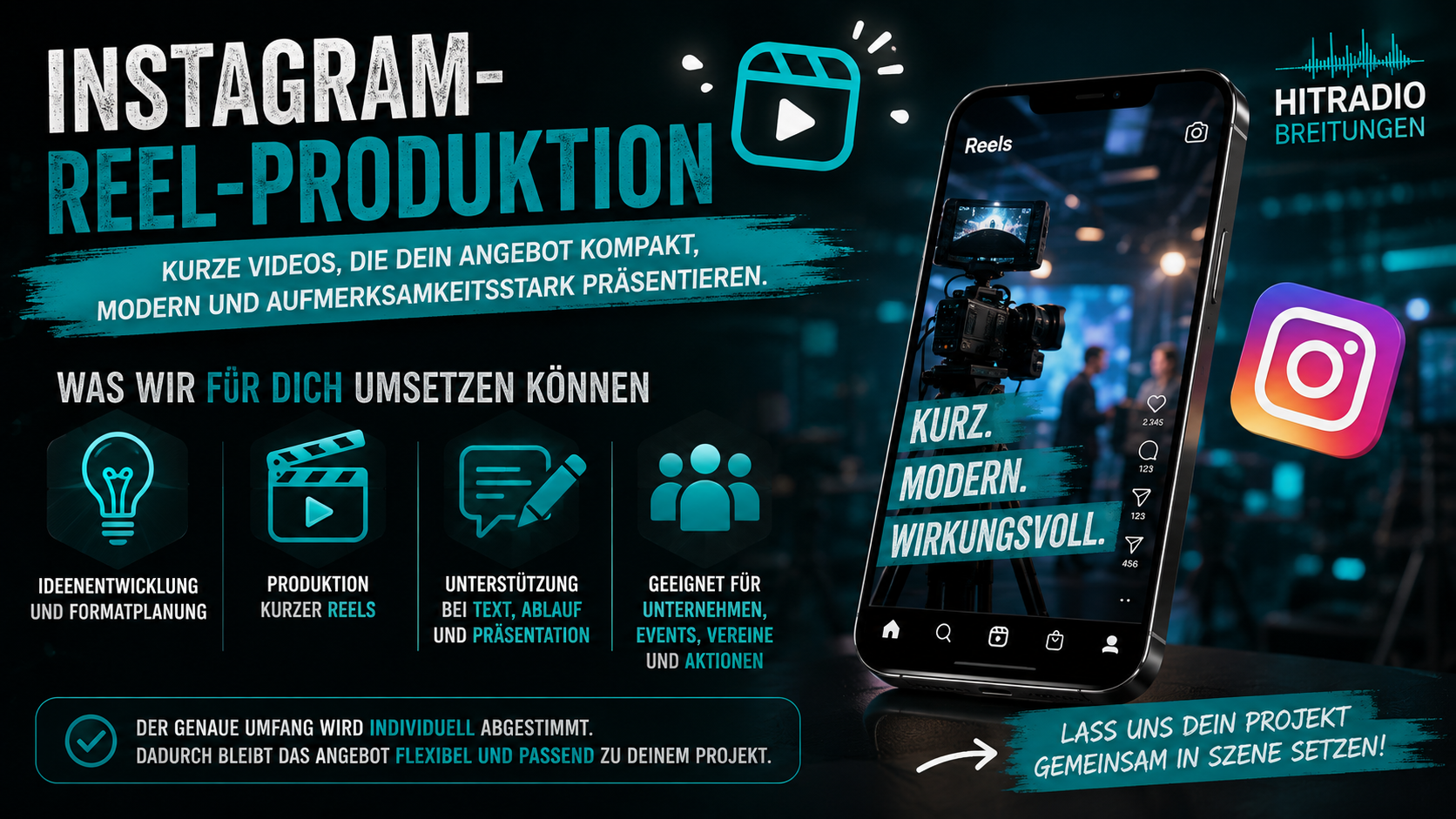 Instagram-Reel-Produktion